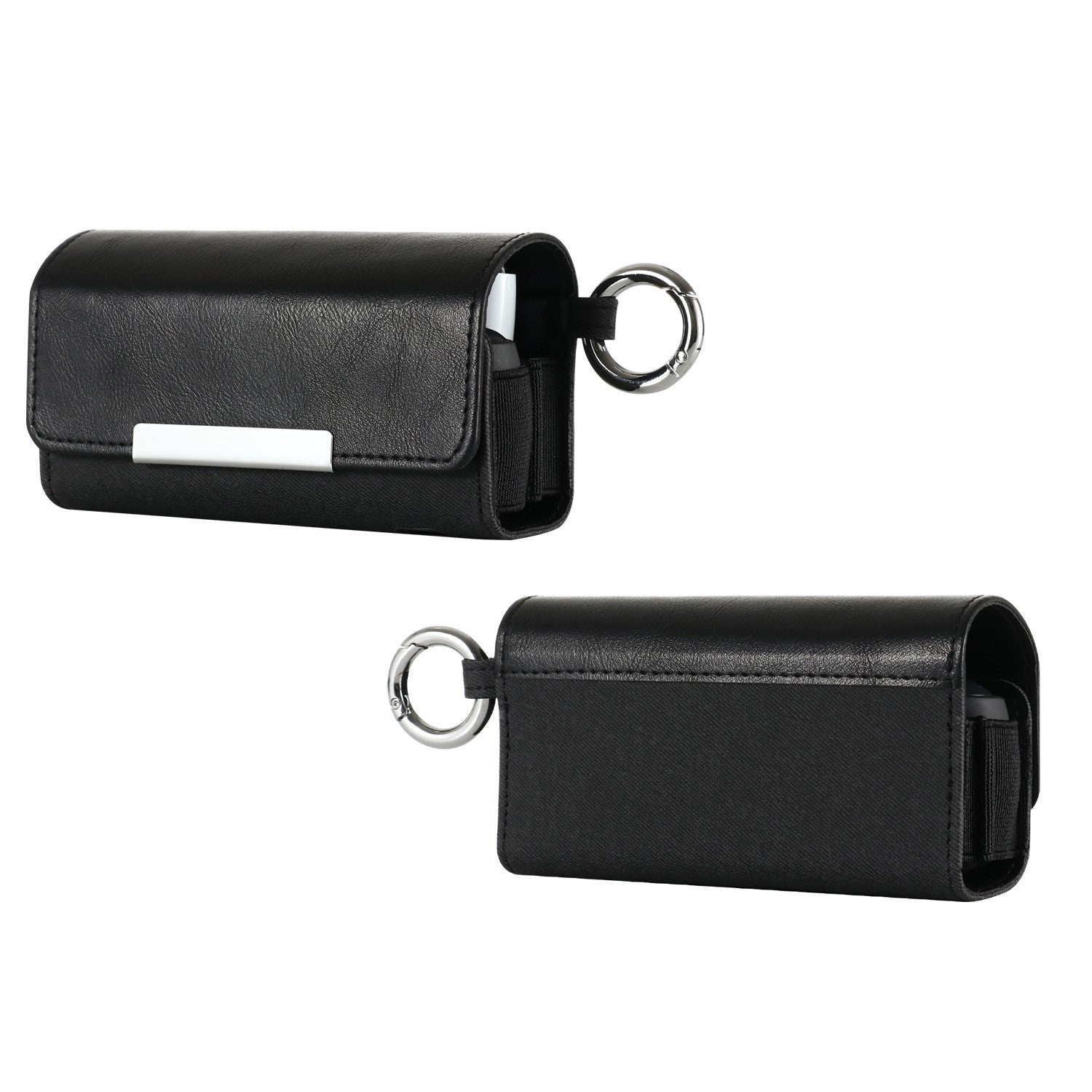 Case for IQOS 3 / 3 Duo , PU Leather Electronic Cigarette Storage Bag with Hook Case for IQOS 3 / 3 Duo , PU Leather Electronic Cigarette Storage Bag with Hook